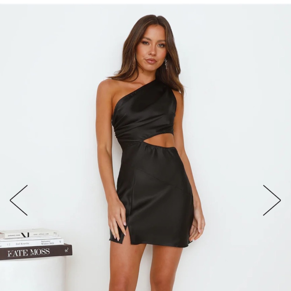 Dream catcher one shoulder mini dress